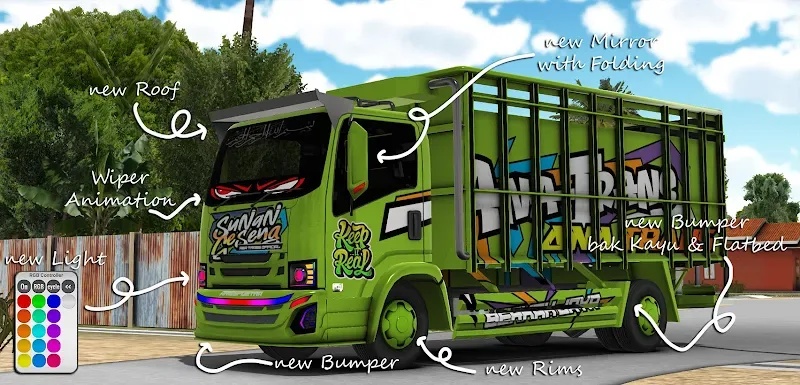 Daya Tarik Saat Bermain ES Truck Simulator ID