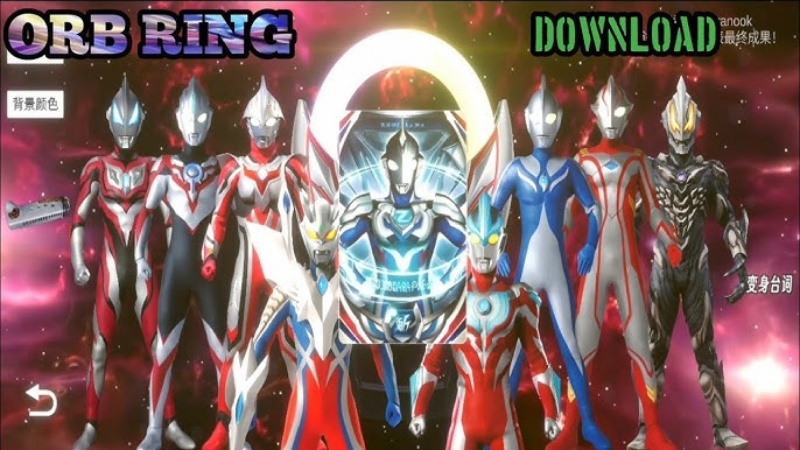 Pengenalan Ultraman Orb Ring
