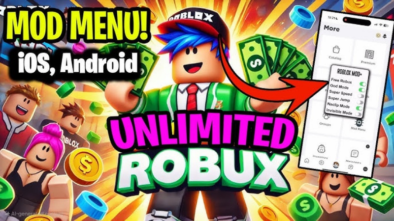 Fitur MOD pada Roblox APK v2.706.750