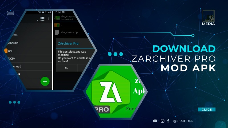 Fitur Mod APK ZArchiver