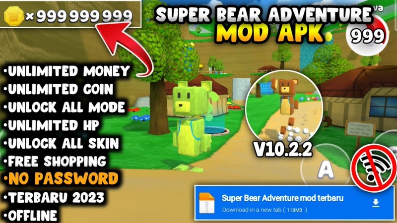 Apa yang Istimewa dari Super Bear Adventure Mod APK?