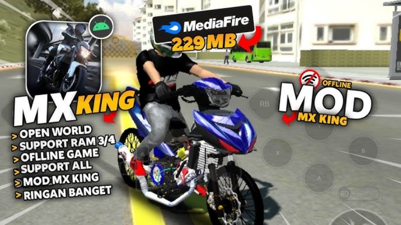 Fitur Unggulan Xtreme Motorbikes Mod Apk