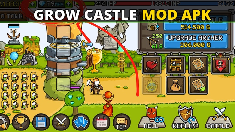 Grow Castle Mod APK