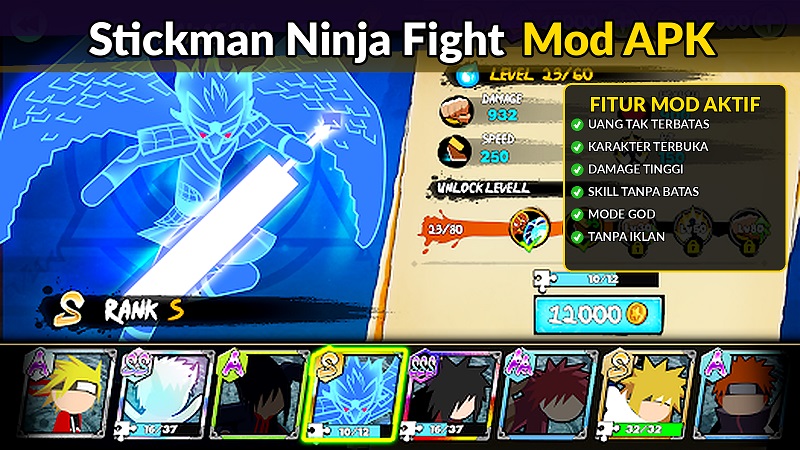 Stickman Ninja Fight Mod APK
