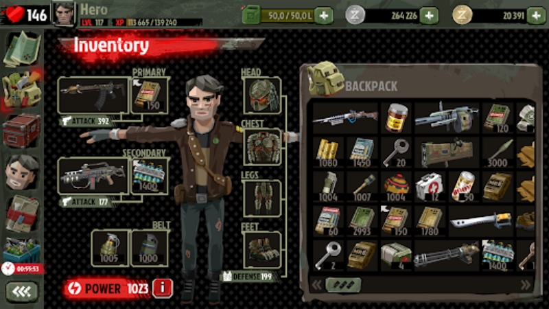 Fitur The Walking Zombie 2 Mod Apk