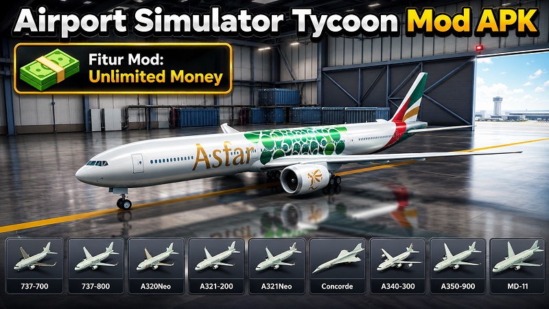 Airport Simulator Tycoon Mod APk