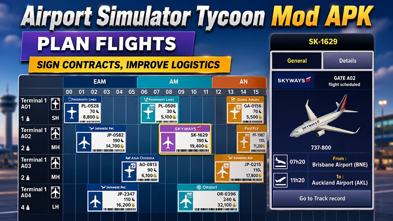 Airport Simulator Tycoon Mod APk