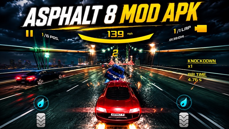 Asphalt 8 Mod APK