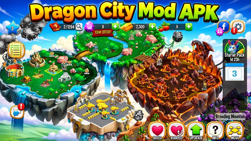 Dragon City Mod APK