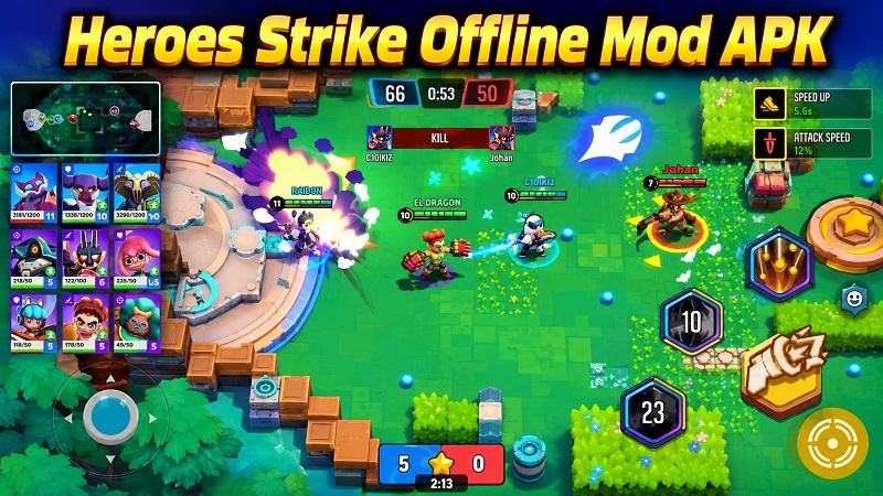 Heroes Strike Offline Mod APK