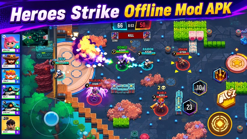 Heroes Strike Offline Mod APK