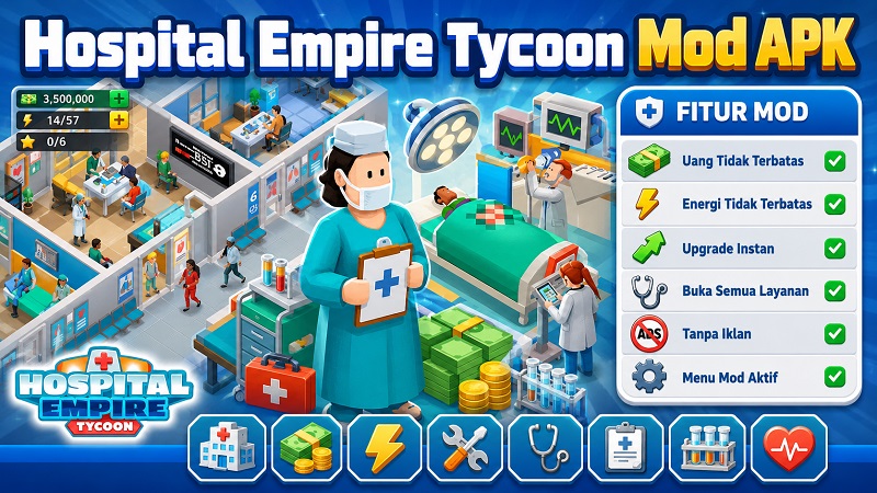 Hospital Empire Tycoon Mod APK