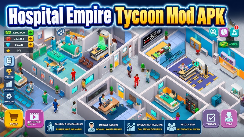 Hospital Empire Tycoon Mod APK