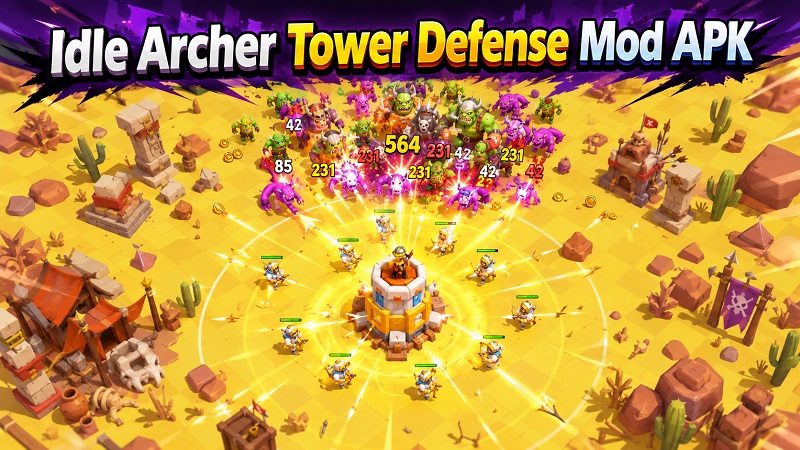 Idle Archer Tower Defense Mod APK