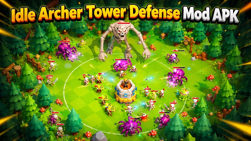 Idle Archer Tower Defense Mod APK