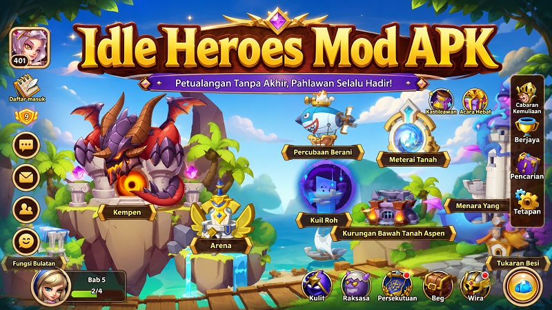 Idle Heroes Mod APK