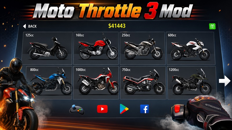Moto Throttle 3 Mod