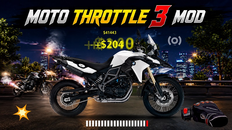 Moto Throttle 3 Mod