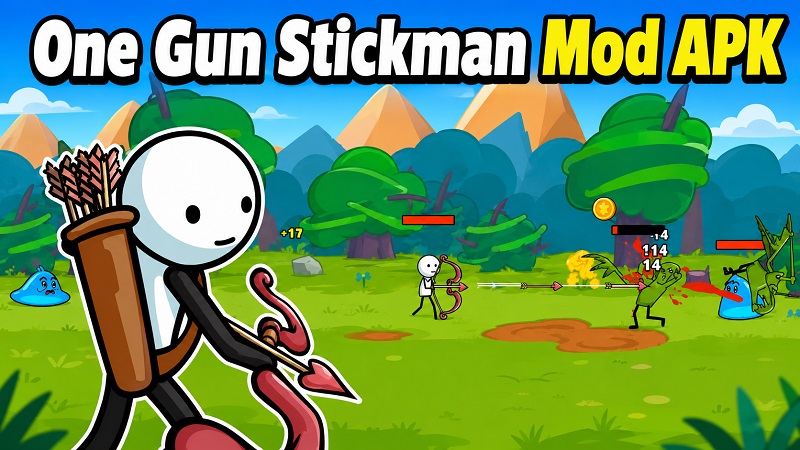 One Gun Stickman Mod APK