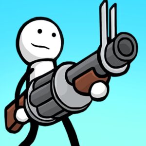 Unduh One Gun Stickman Mod APK V127 (Unlimited Money, Max) Gratis