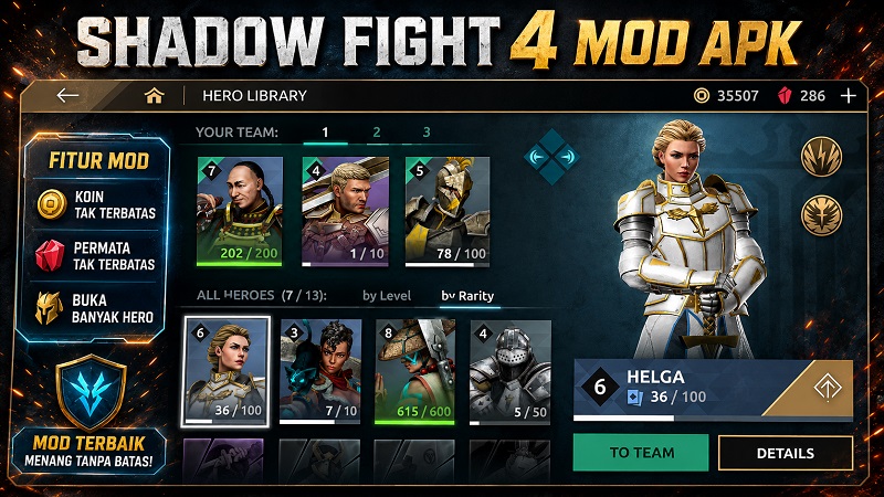 Shadow Fight 4 Mod APK