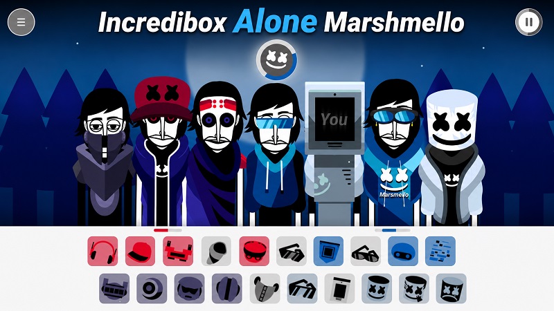 Incredibox Alone Marshmello