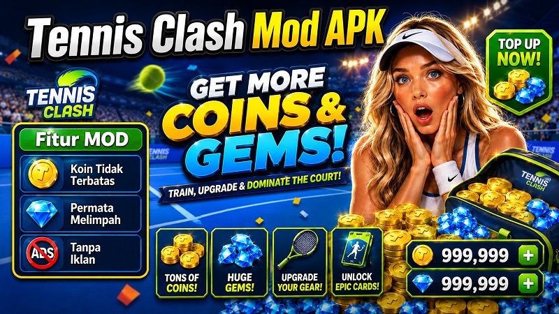 Tennis Clash Mod APK