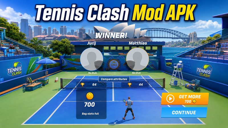 Tennis Clash Mod APK
