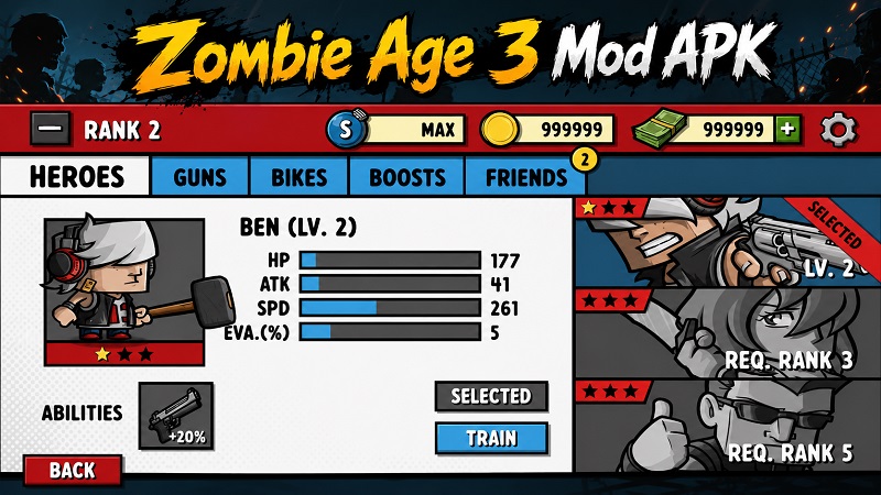 Zombie Age 3 Mod APK