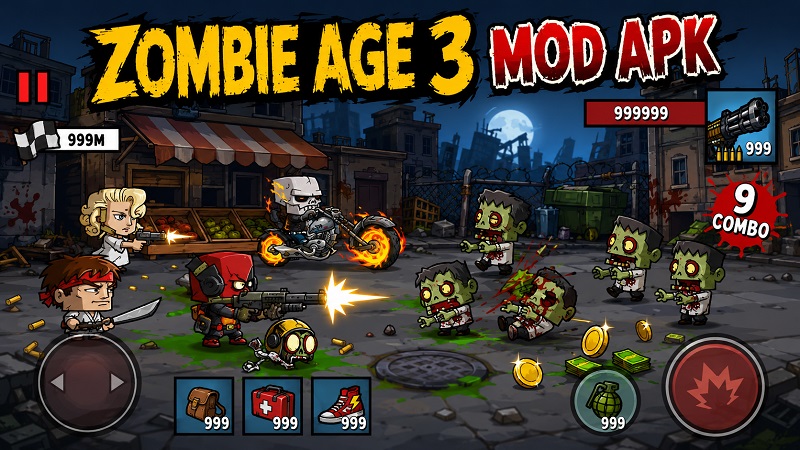 Zombie Age 3 Mod APK